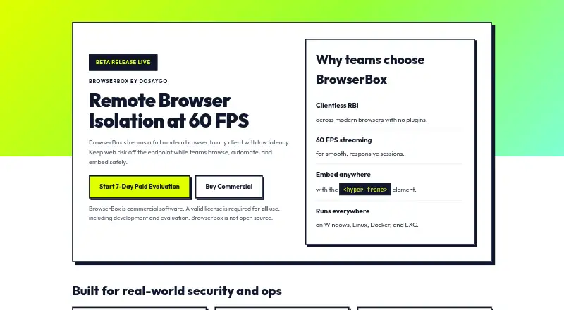 BrowserBox screenshot