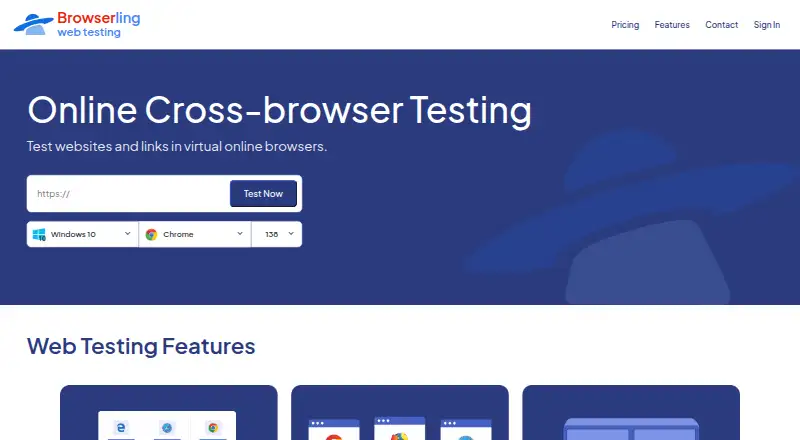 Browserling screenshot