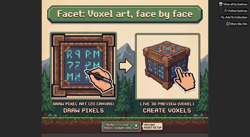 Facet screenshot