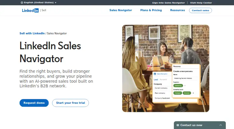 LinkedIn Sales Navigator screenshot