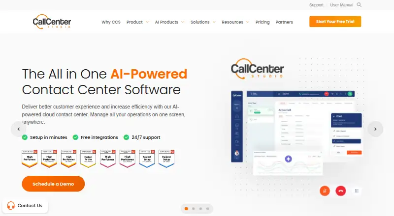 Call Center Studio screenshot