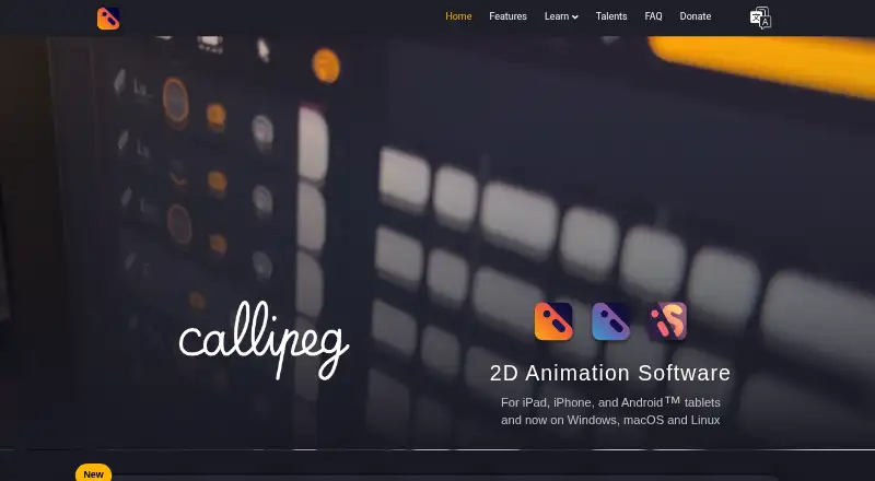 Callipeg screenshot