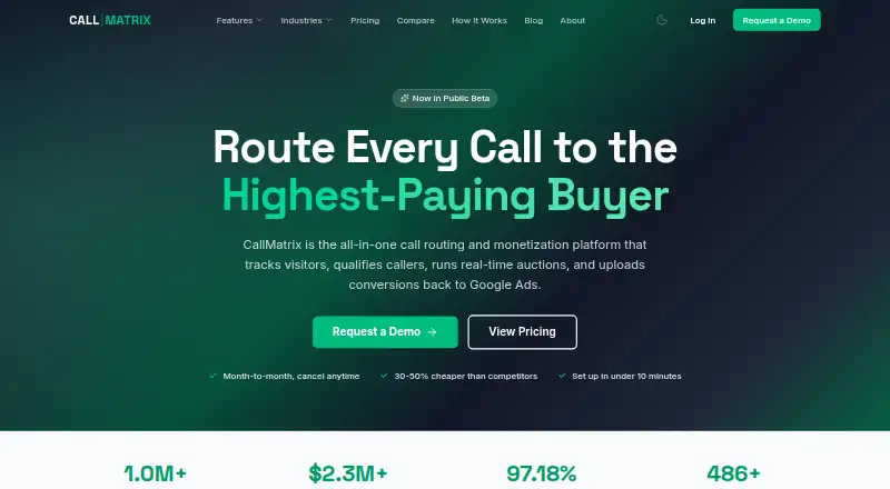 CallMatrix screenshot