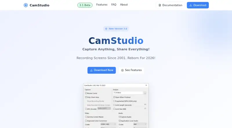 CamStudio screenshot