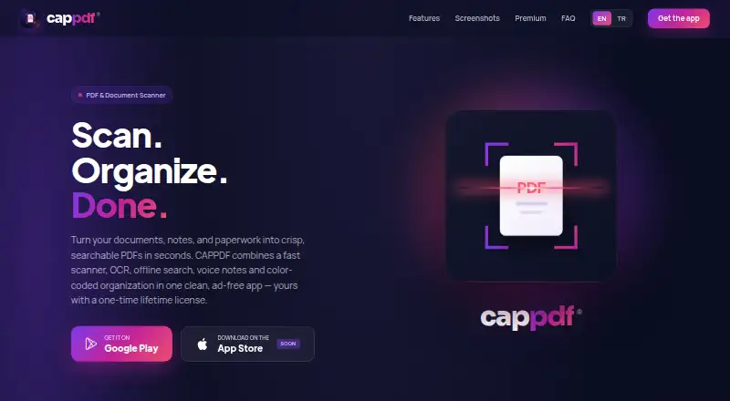 CAPPDF screenshot