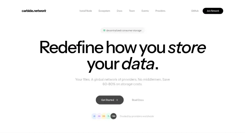 Carbide Network screenshot