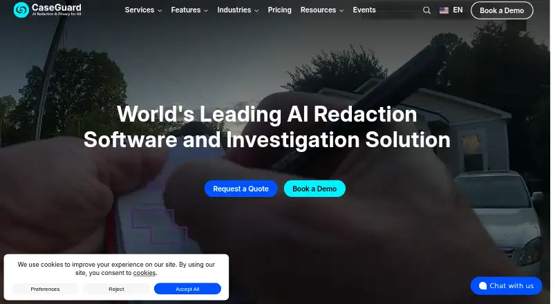 CaseGuard screenshot