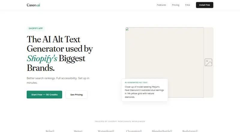 Caseo screenshot