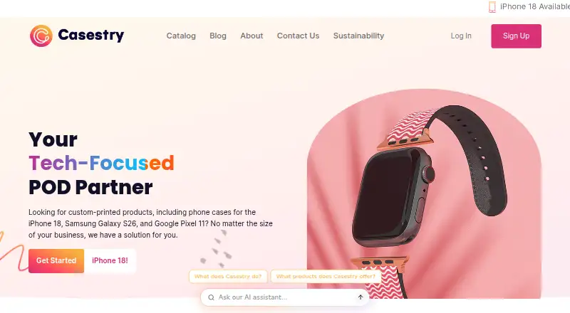 Casestry screenshot