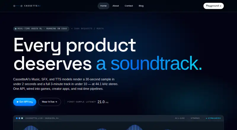 CassetteAI screenshot