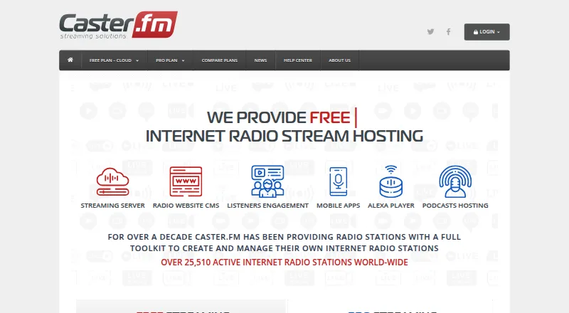 Caster.fm screenshot