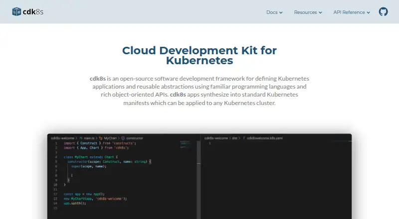 CDK8s screenshot