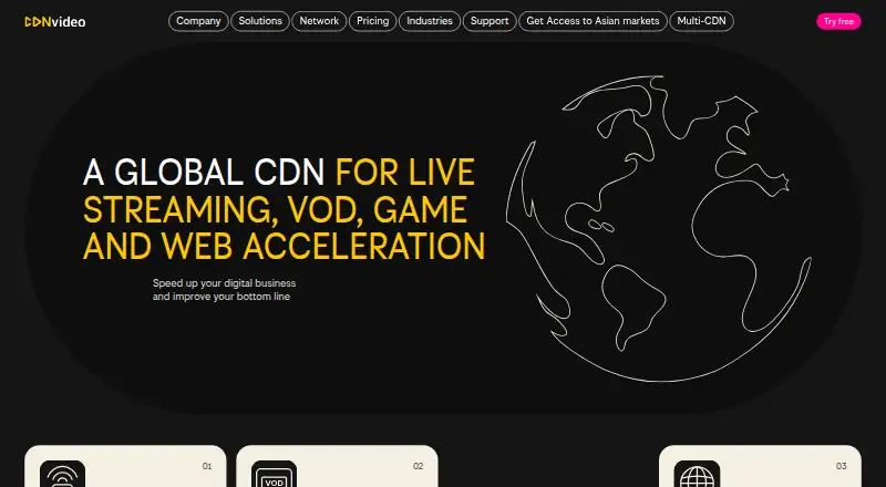 CDNvideo screenshot