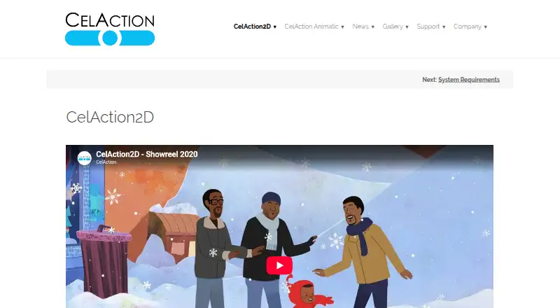 CelAction2D screenshot