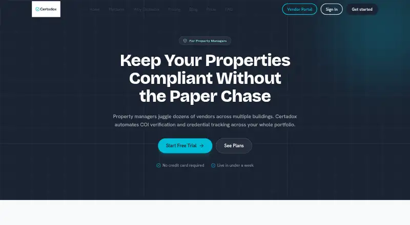 Certadox screenshot