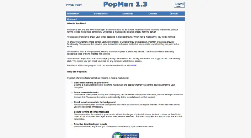 PopMan screenshot