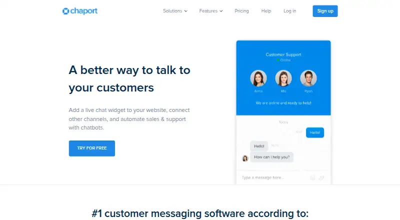 Chaport screenshot