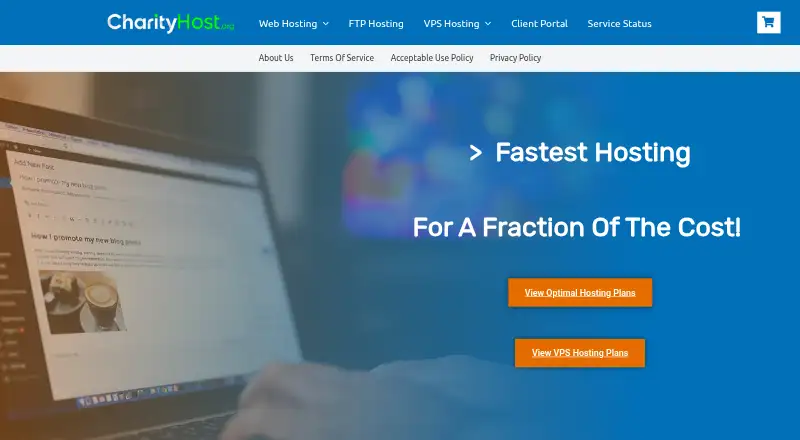 CharityHost screenshot