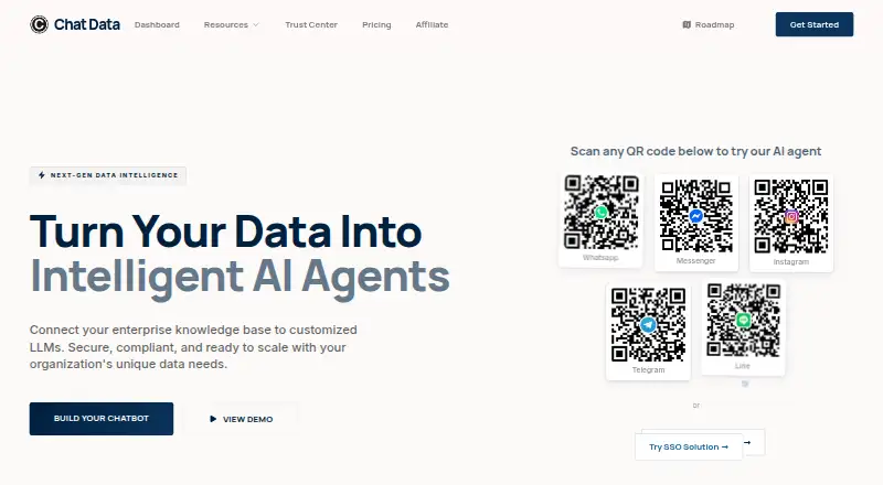 Chat Data screenshot