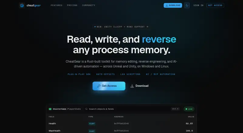 CheatGear screenshot