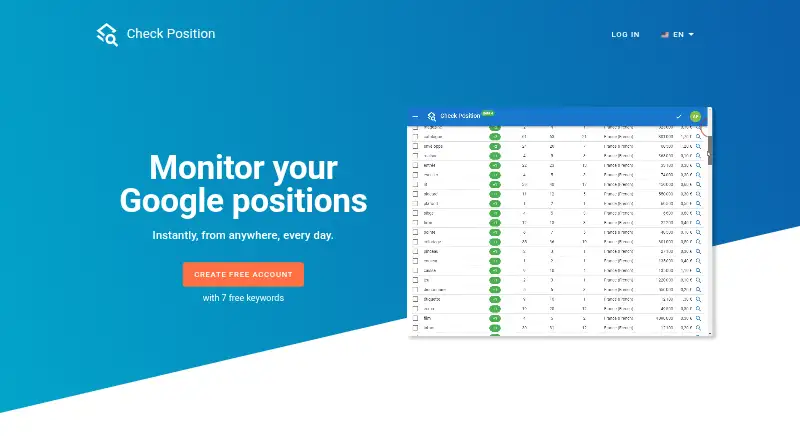 Check Position screenshot