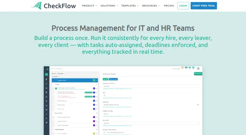 CheckFlow screenshot