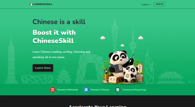 ChineseSkill screenshot