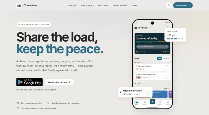 ChoreKeep screenshot