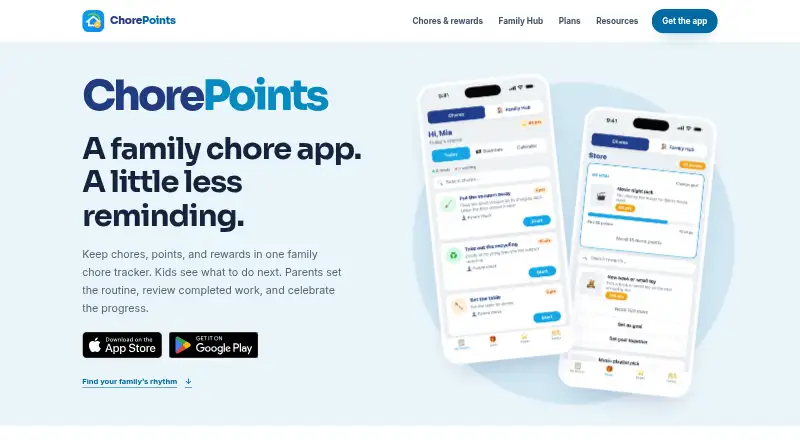 ChorePoints screenshot