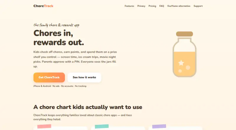 ChoreTrack screenshot