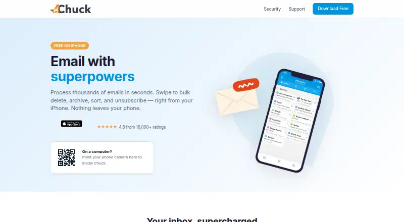Chuck screenshot
