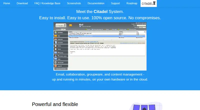Citadel screenshot