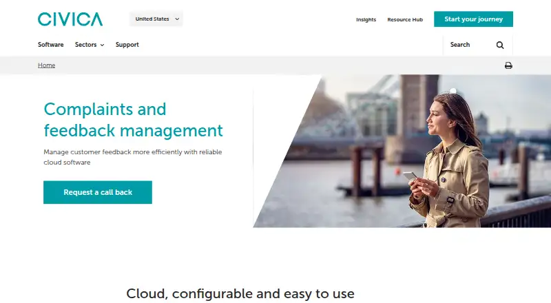 Civica Master Data Management screenshot