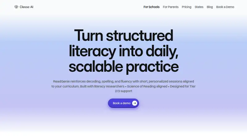ReadGenie screenshot