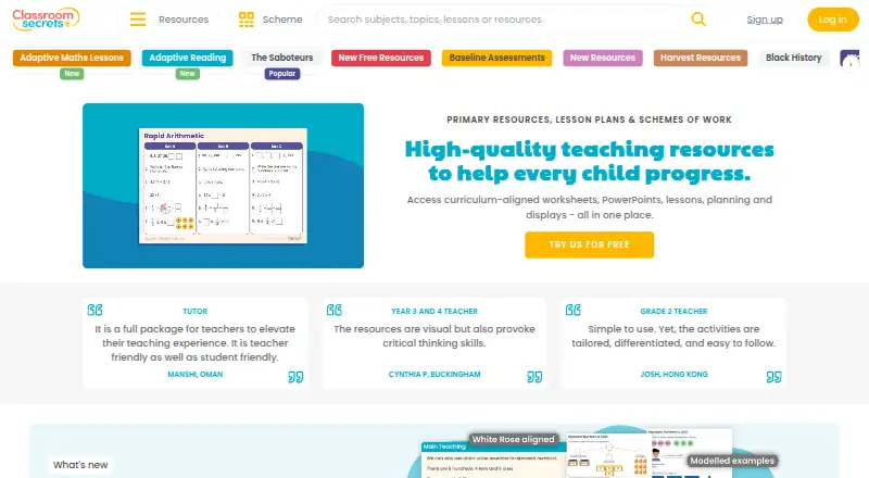 Classroom Secrets screenshot