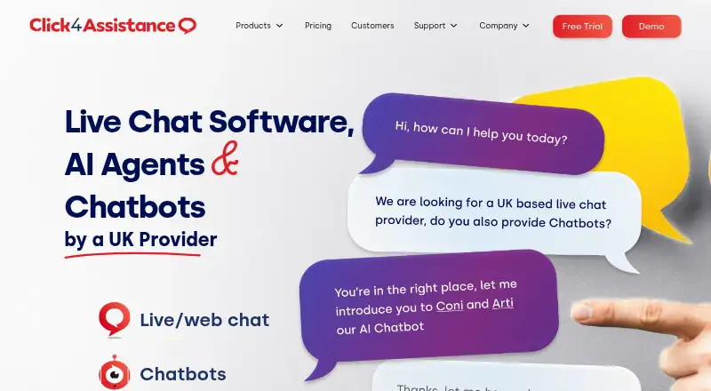 Click4Assistance screenshot