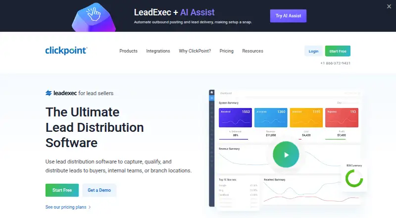 LeadExec screenshot