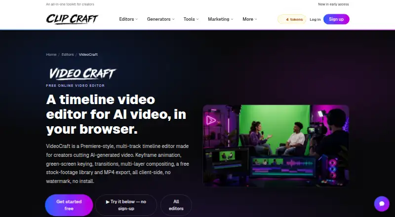 VideoCraft screenshot