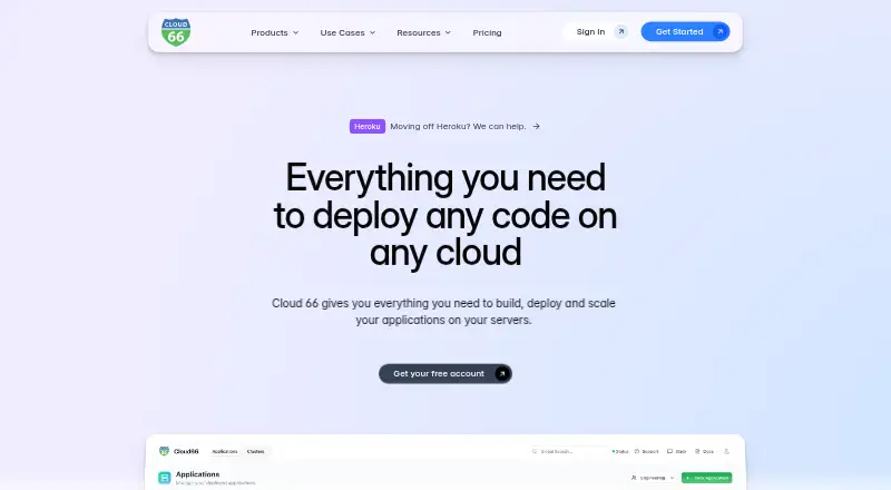Cloud 66 screenshot