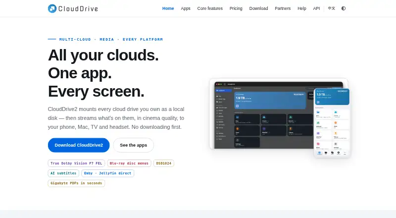 CloudDrive2 screenshot