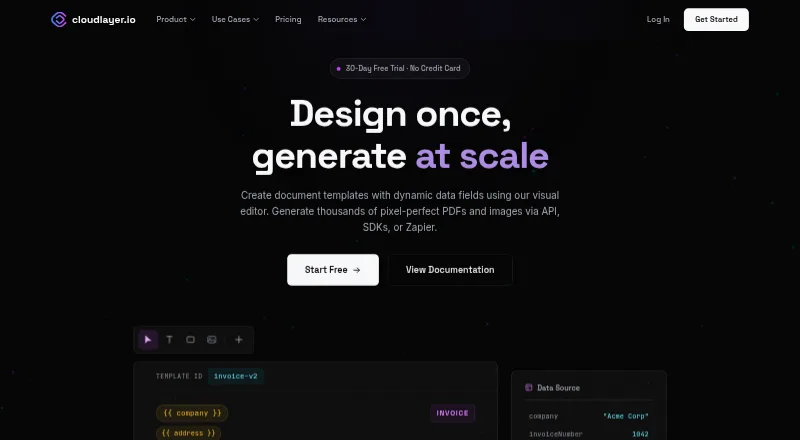 cloudlayer.io screenshot