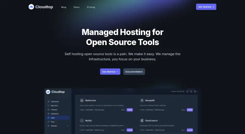 Cloudtop screenshot