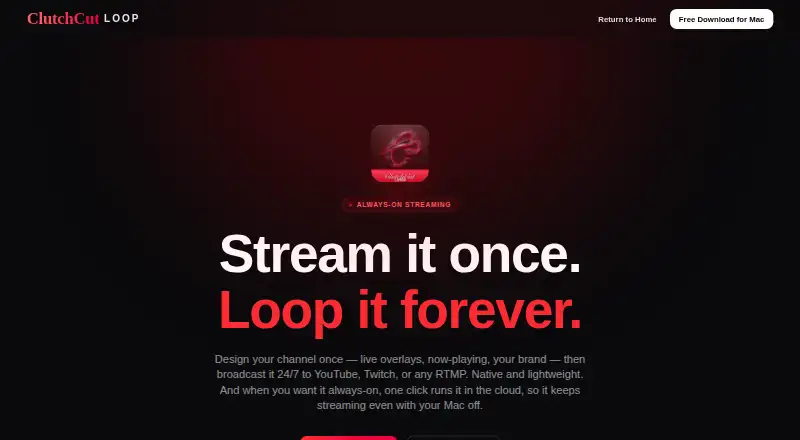 ClutchCut Loop screenshot