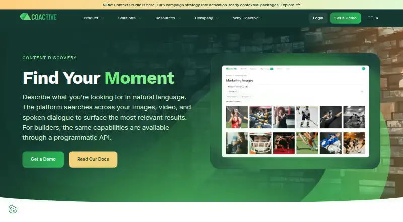 Coactive Content Discovery screenshot