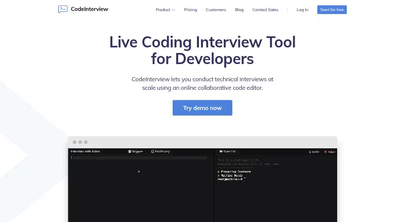 CodeInterview screenshot