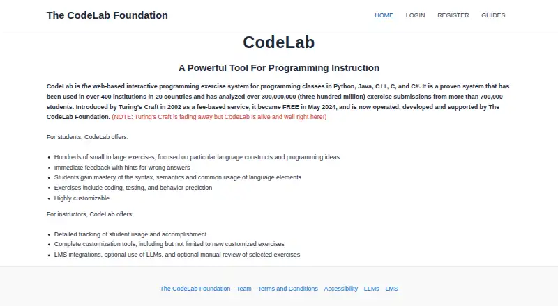 CodeLab screenshot