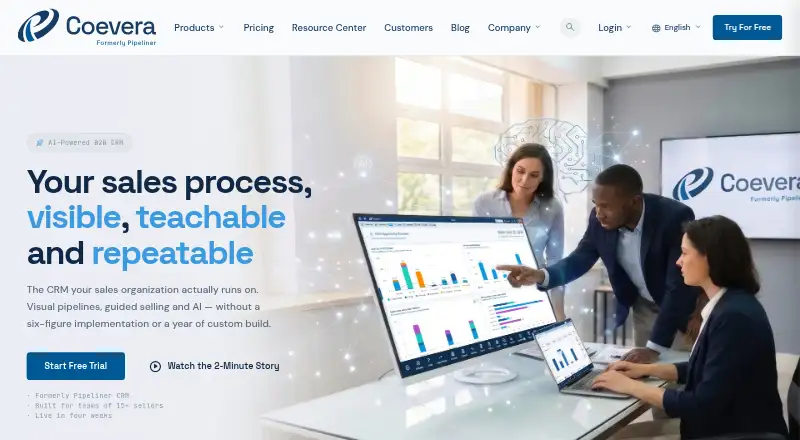 Coevera screenshot