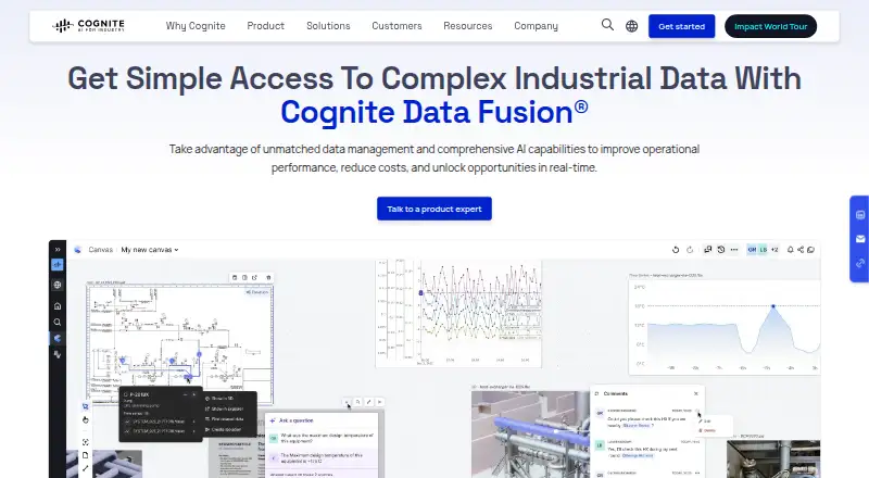 Cognite Data Fusion screenshot