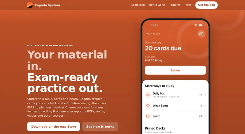 Cognito System screenshot
