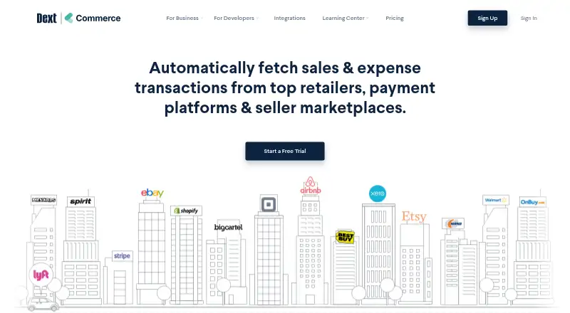 Dext Commerce screenshot